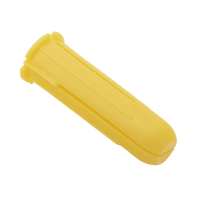 Paquete de 20 taquetes amarillo 1" y 20 tornillos 8mm x 1" - Image 3