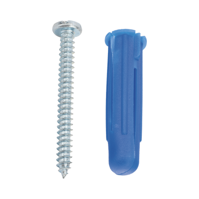 Paquete de 6 taquetes azul 2" y 6 tornillos 12mm x 2" (1105-05002) - Image 8