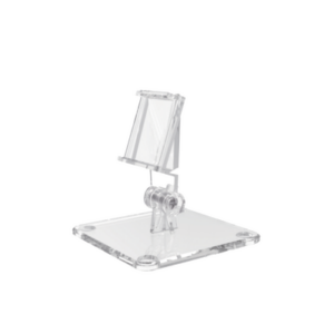 Soporte en T para Etiqueta de Tinta Electrónica | AccessPRO | Rotación de 50 Grados | Escritorio | Compatible con 2.13" - 2.66" - 2.9" - 4.2"