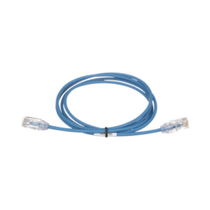 Cable de Parcheo Cat6 UTP | 28AWG Diámetro Reducido | 6.1 m (20 ft) | Doble Clasificación CM|LSZH | Azul