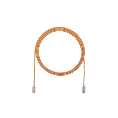 Cable de Parcheo | Cat6 UTP | 28AWG Diámetro Reducido | 0.91 m (3 ft) | Naranja