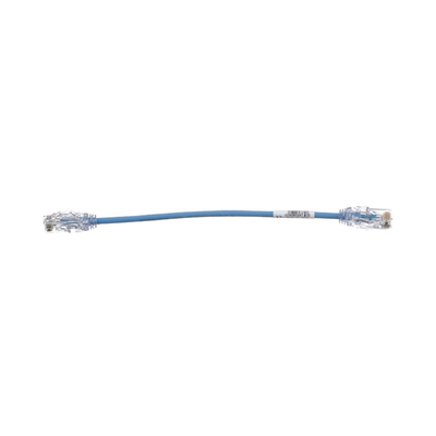 Cable de Parcheo UTP | Cat6 | 28AWG Diámetro Reducido | 20.2 cm (0.66 ft) | Azul - Image 2