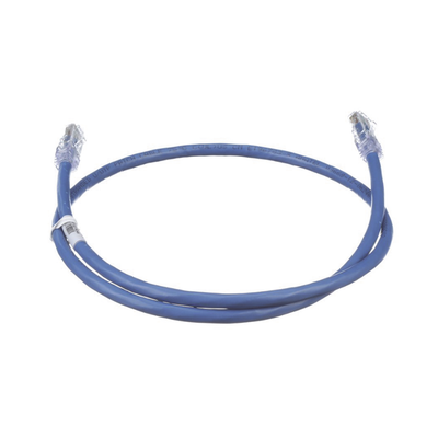 Cable de Parcheo UTP | Cat6A | 24 AWG | CM | 0.3 m (1 pie) | Azul - Image 4