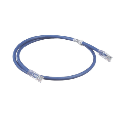 Cable de Parcheo UTP | Cat6A | 24 AWG | CM | 0.3 m (1 pie) | Azul - Image 2