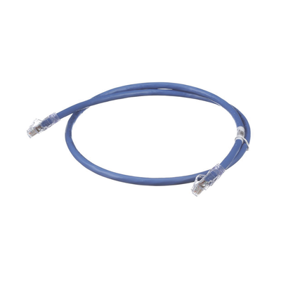 Cable de Parcheo UTP | Cat6A | 24 AWG | CM | 0.3 m (1 pie) | Azul - Image 3