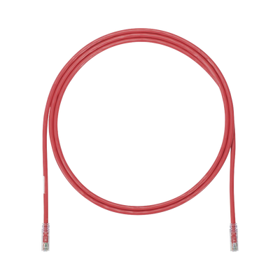 Cable de Parcheo UTP | Cat6A | 24 AWG | CM | 1.52 m (5 pies) | Rojo