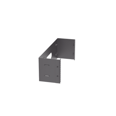Rack Abierto de Instalación en Pared con Bisagras, Profundidad de 159 mm, 19 in de Ancho, 4 UR, Color Negro - Image 4