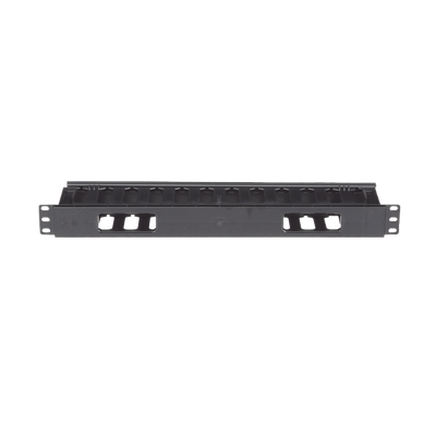 Organizador de Cables Horizontal PatchLink, Sencillo (Solo Frontal), Para Rack de 19in, 1UR - Image 4