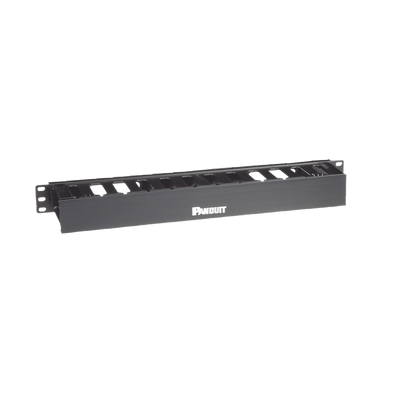 Organizador de Cables Horizontal PatchLink, Sencillo (Solo Frontal), Para Rack de 19in, 1UR - Image 3