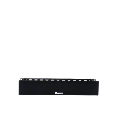 Organizador de Cables Horizontal PatchLink, Sencillo (Solo Frontal), Con Tapa Extendida, Para Rack de 19in, 2UR - Image 3
