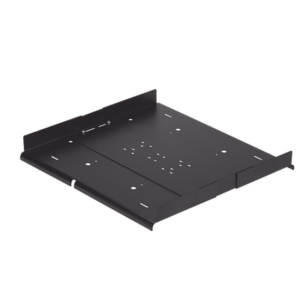 Canal superior tipo cascada | 632 mm ancho | 2.07 pies profundidad | 2 o 4 postes | Negro
