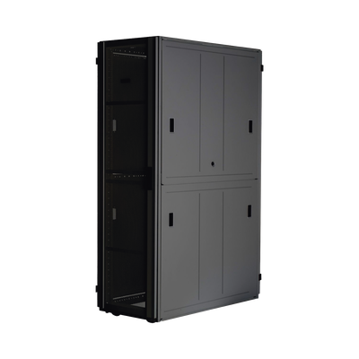 Gabinete para Centros de Datos | 42 UR | 800 mm Ancho | 1070 mm (3.5 ft) Profundidad | Acero Soldado | Ventilación 80% Perforada | Carga Estática 1588 kg (3500 lb)