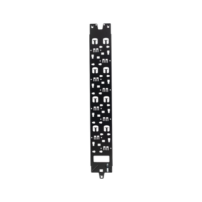 Panel Administrador de Cables Vertical | 42 RU | Acero con Acabado en Polvo | 977.6 mm (3.2 ft) | Compatibilidad Anillos D, S1DR, S2DR, L, S1LR, S2LR | RoHS