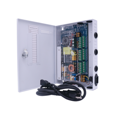 Fuente PREMIUM | 11-15 V | 18 canales | 20 A | Alta tecnología en seguridad | Doble ventilador | Hasta 1.8 Amperes por Salida | Filtro de ruido por canal | Diseño de alta gama. - Image 3