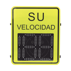 Radar Medidor de Velocidad de 3 Dígitos | Doble salida de Relevador | Tarjeta Micro SD | Puerto de red TCP IP | Detección de Exceso de Velocidad | Integración con Cámara.