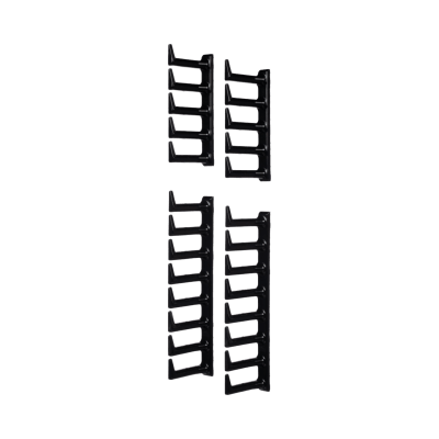 Kit Dedos Gestión de Cables | Gabinetes 42-51 RU | Dedos 100 mm | Anchura Ajustable 600-800 mm | Puertas Traseras 80% Perforación | Conexión Eléctrica Sin Cables - Image 2