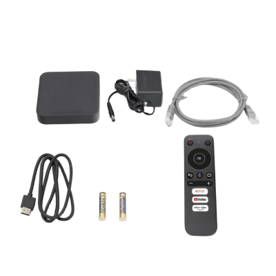 STB 4K Android con Google TV | Alto Rendimiento | Conexión Wi-Fi y por Cable | Control Remoto Bluetooth | Salida HDMI | APP Hik Connect Pre-instalada | Software de Gestion para ISPs| Para modo desarrollador leer la nota en la descripcion - Image 2