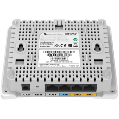 Punto de Acceso Wi-Fi 6 AX3000 | 3 Gbps | 4 Puertos Gigabit con PoE | MU-MIMO 2x2 (2.4GHz) y 3x3 (5GHz) | Hasta 256 Clientes Simultáneos | Cobertura de 100 mts | Gestión en la Nube GDMS - Image 5