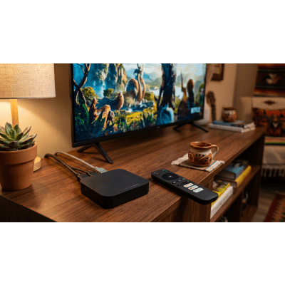 STB 4K Android con Google TV | Alto Rendimiento | Conexión Wi-Fi y por Cable | Control Remoto Bluetooth | Salida HDMI | APP Hik Connect Pre-instalada | Software de Gestion para ISPs| Para modo desarrollador leer la nota en la descripcion - Image 6