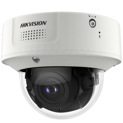Cámara Domo IP | 8 Megapixel 4K | Lente Motorizado 2.8-12 mm | IR 30 m (98.4 ft) | WDR 120 dB | Antivandálico IK10 | PoE | Micrófono Integrado - Image 2