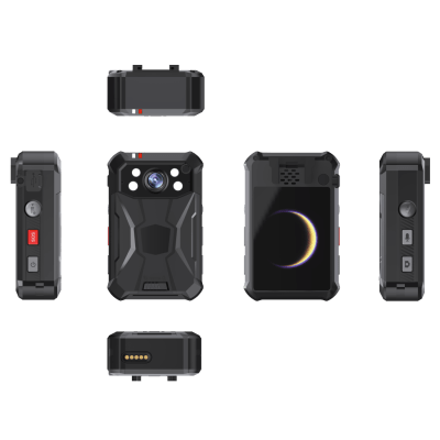 Body Camera Portátil | Grabación 2K a 30 fps | Fotografía 40 MP | IP68 | Conectividad 4G Wi-Fi GPS | PTT y SOS | Batería Intercambiable 3300 mAh - Image 2