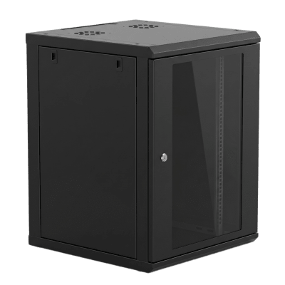 Gabinete Rack 19 Pulgadas | 18U | Piso | Puerta Cristal Templado | Acero Cal. 16-18-20 | 750 kg (1653.5 lb) | 60x93x46 cm (23.6x36.6x18.1 in) - Image 3