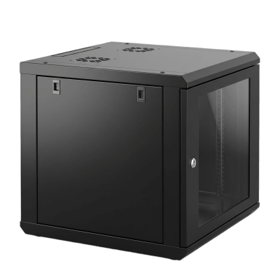 Gabinete de Pared 9U de 635 mm de Profundidad, Rack de 19 in en Acero Reforzado: Compacto y Resistente para Soluciones Profesionales - Image 3