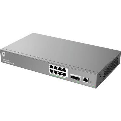 Switch de Red Empresarial L2++ | Serie GWN7800 Pro | 16 Puertos Gigabit PoE 250W | 2 Puertos SFP+ | Gestión Cloud GDMS | VLAN 4K | QoS Avanzado | Seguridad Integral - Image 3