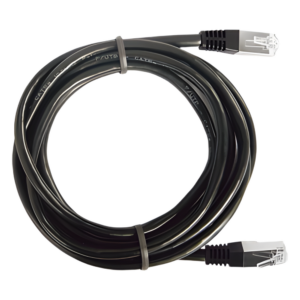Cable de Parcheo FTP Cat5e - 1 Metro (3.28 Pies) - Negro
