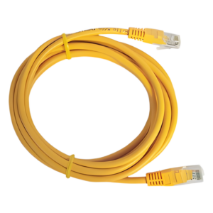Cable de Parcheo UTP Cat6 - 1 Metro (3.28 Pies) - Amarillo
