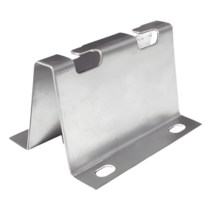 Soporte de piso falso directo, ideal para llegada a Rack, con acabado Electro Zinc