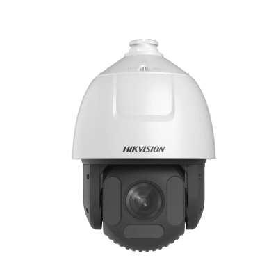 Domo PTZ IP | 4 MP | 45X Zoom | 300 m IR | 984 pies IR | WDR 120 dB | EIS | Deep Learning | IP66 | Hi-PoE