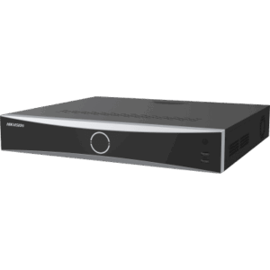 NVR IP | 32 Canales | 16 Puertos PoE+ | Resolución 8K | 4 Bahías HDD | Reconocimiento Facial | AcuSense | Alarmas I|O