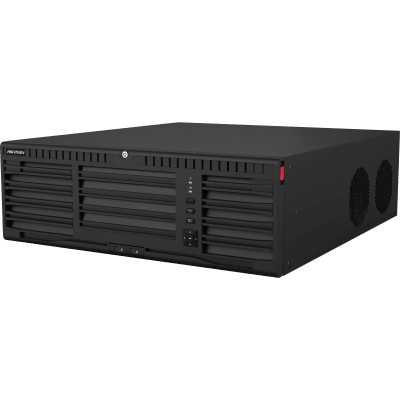 NVR IP | 64 Canales | 32 Megapixel (4K) | AcuSense | ANPR | Conteo de Personas | Heat Map | 16 Bahías HDD | 2 HDMI 8K | RAID Hot Swap | 2 U Rack