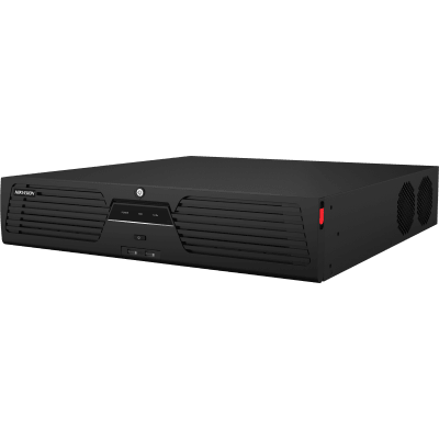 NVR IP | 32 Canales | 32 Megapixel (8K) | AcuSense | ANPR | Conteo de Personas | Heat Map | 8 Bahías HDD | RAID Hot Swap | Dual HDMI 8K | 2 U Rack