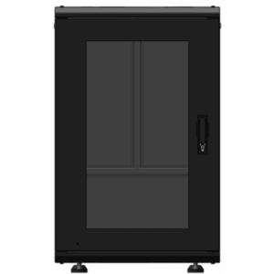 Gabinete Rack de Piso | 42U | 19 Pulgadas | Carga 1000 kg | Puerta Cristal Frontal | 600x605x1990 mm