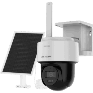 Kit Solar IP All in One | AOV | PT IP 4 Megapixel | Lente 2.8 mm | Panel Solar + Batería de Litio 9000 mAh | 4G LTE | Audio Bidireccional | Dual Light 30 m | IP66 | Micro SD
