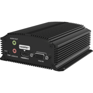 Codificador de Vídeo (Encoder) | Entrada HDMI o VGA | 1 Entrada de Audio