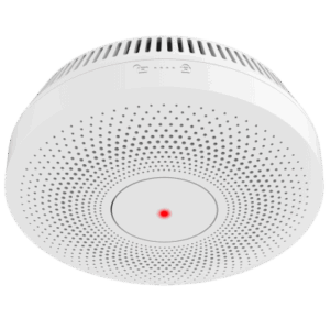 Detector de Humo Interlink | Doble Tecnología de Sensor de Luz | Alarma Auditiva 85dB | Batería de Litio 10 Años | Autoverificación| Interconectable 30 Dispositivos