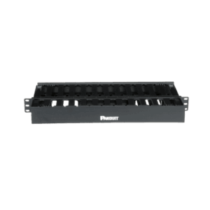 Organizador de Cables Horizontal PatchLink, Doble (Frontal y Posterior), Para Rack de 19in, 1UR