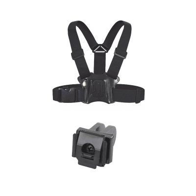 Kit de Arnes de Pecho y Adaptador para Body Cam HIKVISION | Compatible con DS-MH2311 y DS-MCW406.