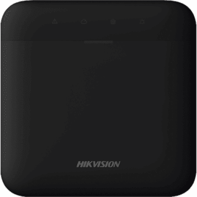 (AX PRO) Panel de Alarma Inalámbrico de Hikvision | Color Negro | Soporta 48 Zonas | GSM 3G|4G, Wi-Fi y Ethernet | Incluye Batería de respaldo | Compatible con los Accesorios AX PRO.