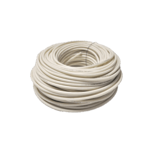Cable Doble Aislado para Cercas Electrificadas | Bobina 25 m (82 ft) | Calibre 22 | Anti-UV | Multifilar Flexible