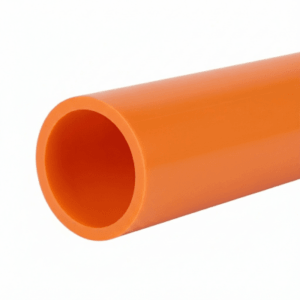 Ducto para Fibra Óptica 1 1|4" Liso RD11, Color Naranja Prelubricado, Rollo de 200 Metros