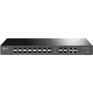 DeltaStream - OLT de 16 puertos GPON | Conexión de hasta 2,048 ONUs | 2 Puertos Gigabit RJ45 Uplink | 4 Puertos SFP+ Uplink | Fuentes Redundantes AC- AC (incluidas) | Administración desde la nube (DPMS)