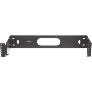 Rack Abierto de Instalación en Pared con Bisagras, Profundidad de 159 mm, 19 in de Ancho, 2 UR, Color Negro