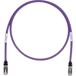 Patch Cord Cat6A, Blindado S|FTP, CM|LS0H, 3.05 Metros (10 Pies), Color Violeta