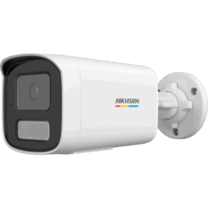 [ColorVu 3.0 + MD 3.0] Bala IP 2 Megapixel | Lente 4 mm | 50 mts IR + 50 mts Luz Blanca | Micrófono Integrado | Motion Detection 3.0 | Exterior IP67 | dWDR | PoE | Micro SD