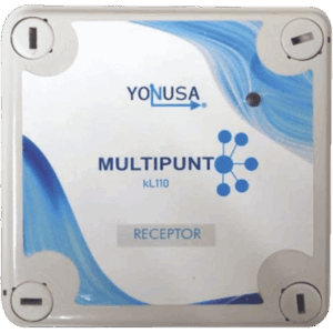 Receptor Inalambrico para KLT110 | 1 KM Linea de Vista | Soporta 10 Equipos