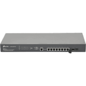 Switch L2+ Omada PoE+ | 8 Puertos PoE+ MultiGigabit 2.5G | 2 Puertos SFP+ 10G | 2 Puertos Consola (RJ45 y microUSB) | Administración Centralizada Omada o Stand-Alone | Multicast IGMP | Presupuesto PoE 240W | Montaje en Rack | (SG3210XHPM2)
